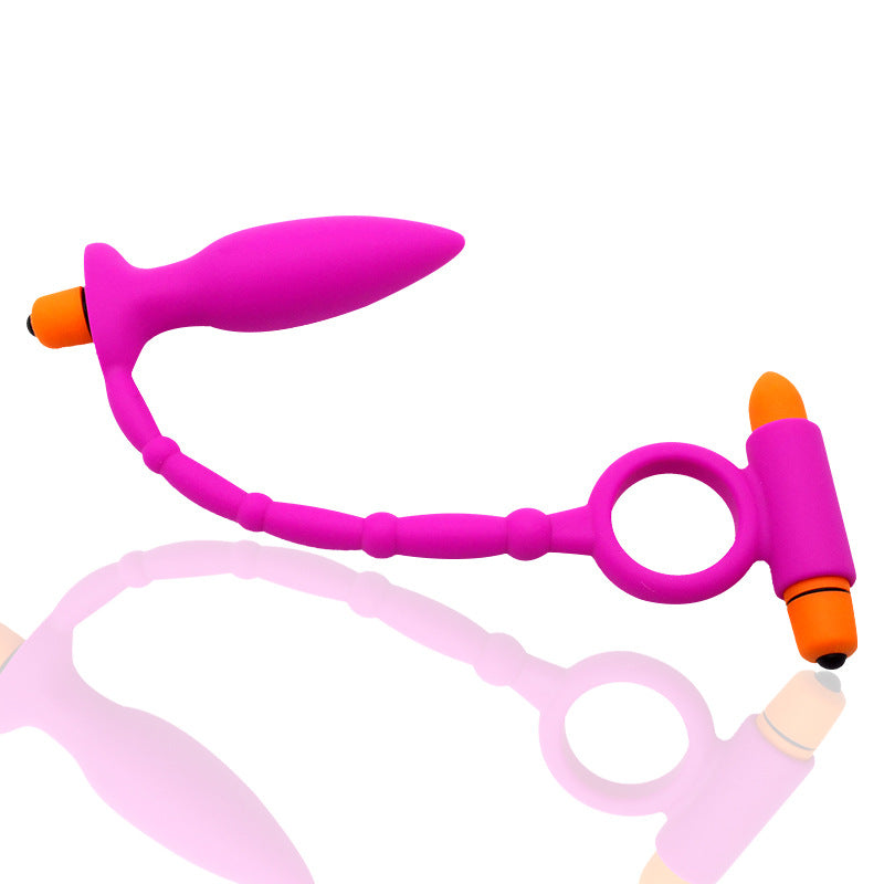Double Bullet Silicone Vibration Massager - Adult Wellness, Discreet Personal Massager