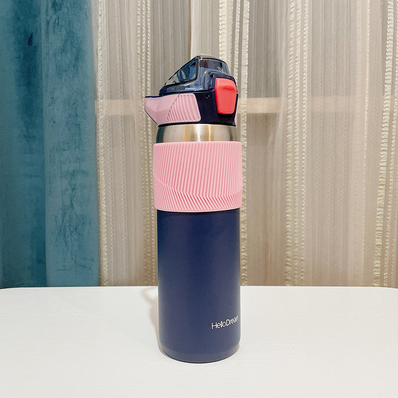 Large Capacity Stainless Steel Travel Mug - Outdoor & Camping Drinkware