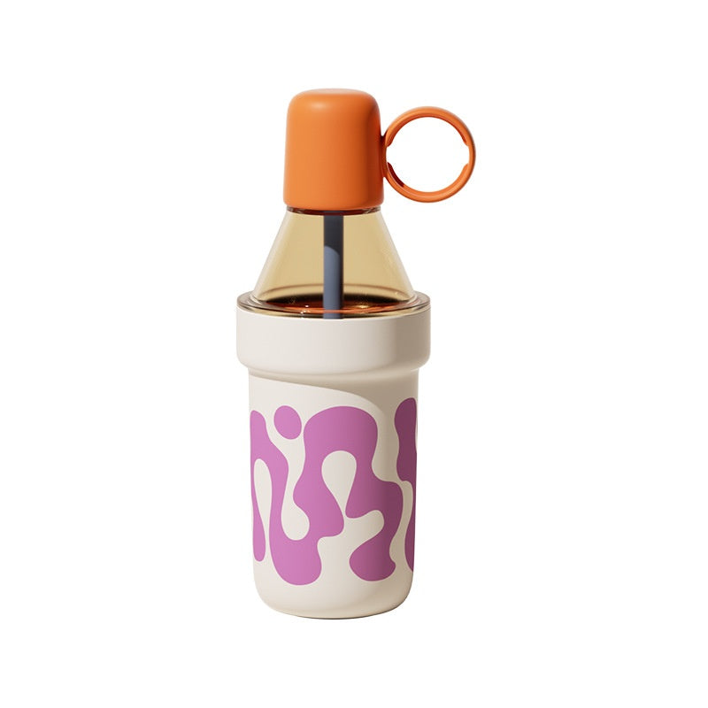 Insulated Travel Mug with Large Capacity - Portable Heat-Preserving Drinkware