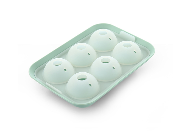 Silicone Sausage and Meatball Mold - Food Grade, Heat Resistant, Green