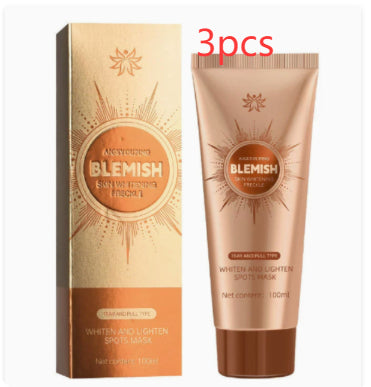 Herbal Deep Cleansing Facial Mask - Moisturizing Skincare for All Skin Types 100ml