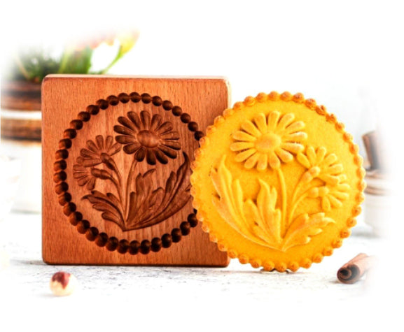 Cookie Cutter & Stamp Set for Baking - Provance Rose Style, Multiple Variants