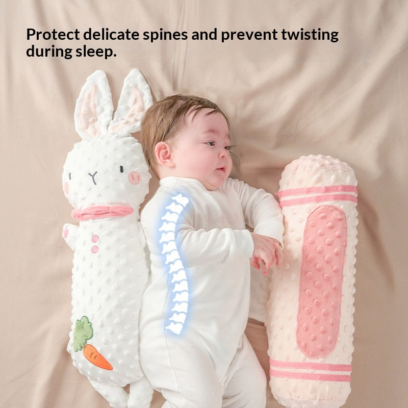 Baby-Shaped Comfort Pillow for Kids and Babies - Soft Cartoon Backrest Cushion