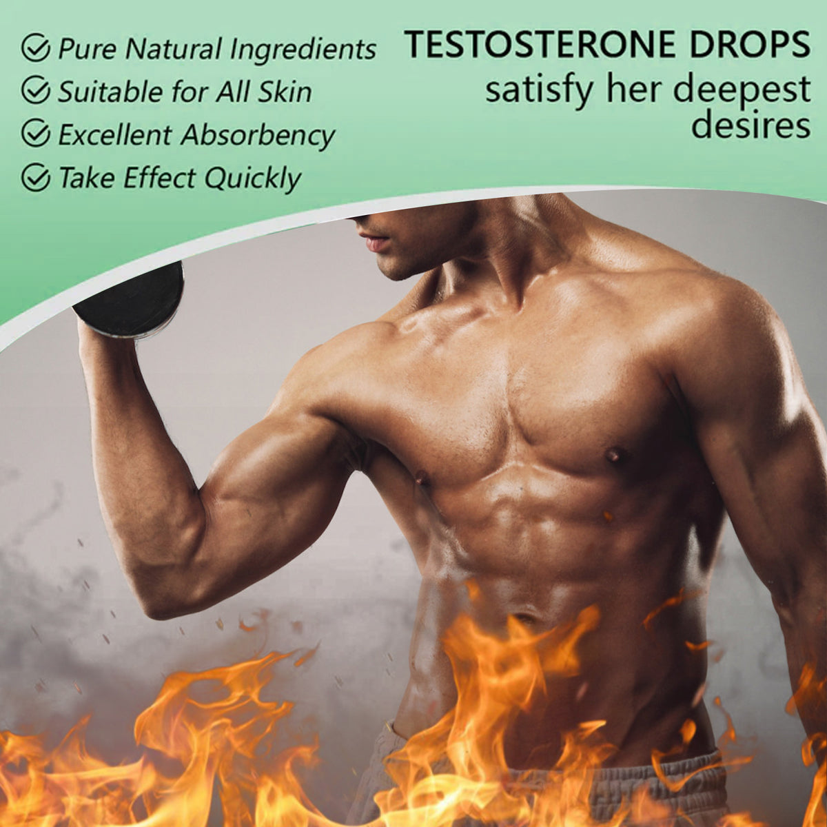 Men's Body Care Treatment Oil