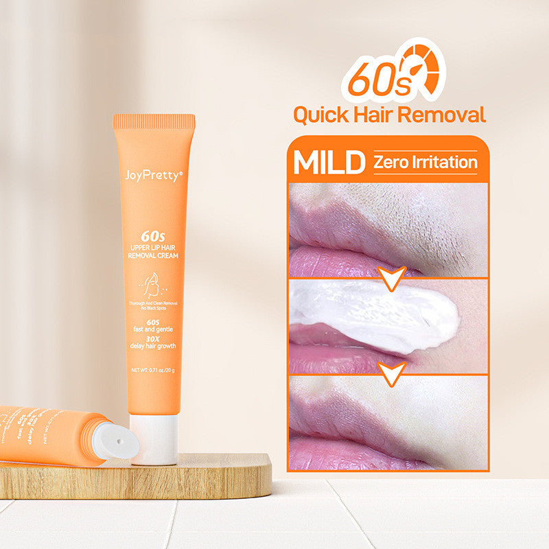 Men and Women Lip Hair Removal Cream - Gentle Facial Depilatory 20g