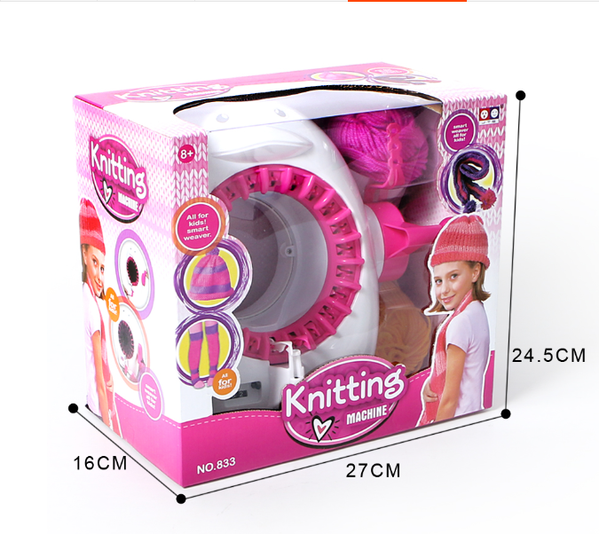 Kids Penguin Knitting Machine with Calculator for Children’s Crafting