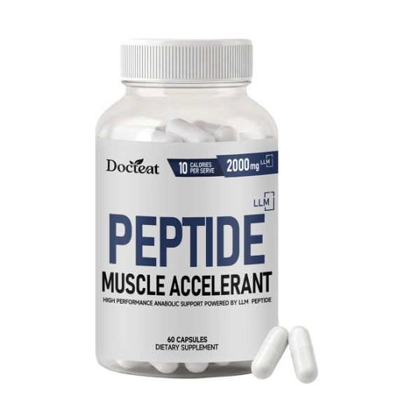 Muscle Tonic Capsules - 60 Count L-Leucine Supplement for Muscle Support