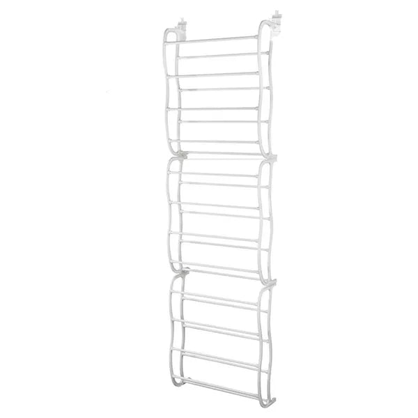 36 Pairs Over-The-Door Shoe Rack 12 Layers Wall Hanging Closet