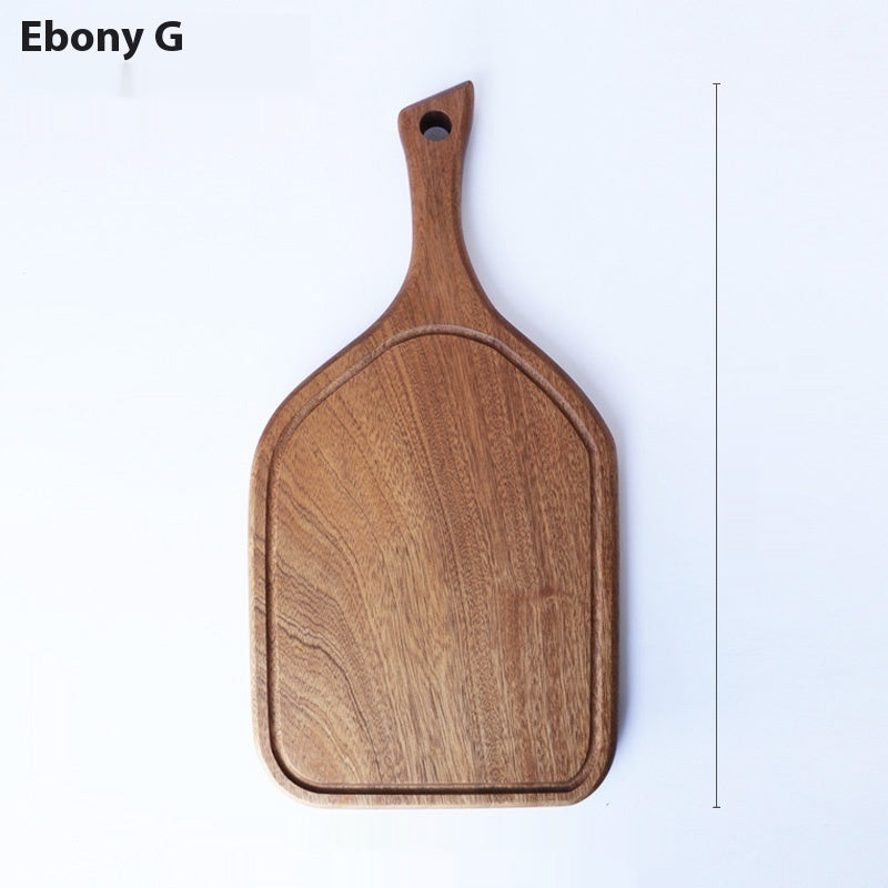 Wooden Vegetable Cutting Board with Handle - Kitchen Food Prep Board