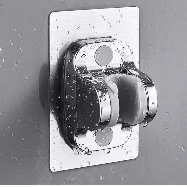 No-Drill Shower Holder for Shower Head - Wall Mount Bathroom Accessory