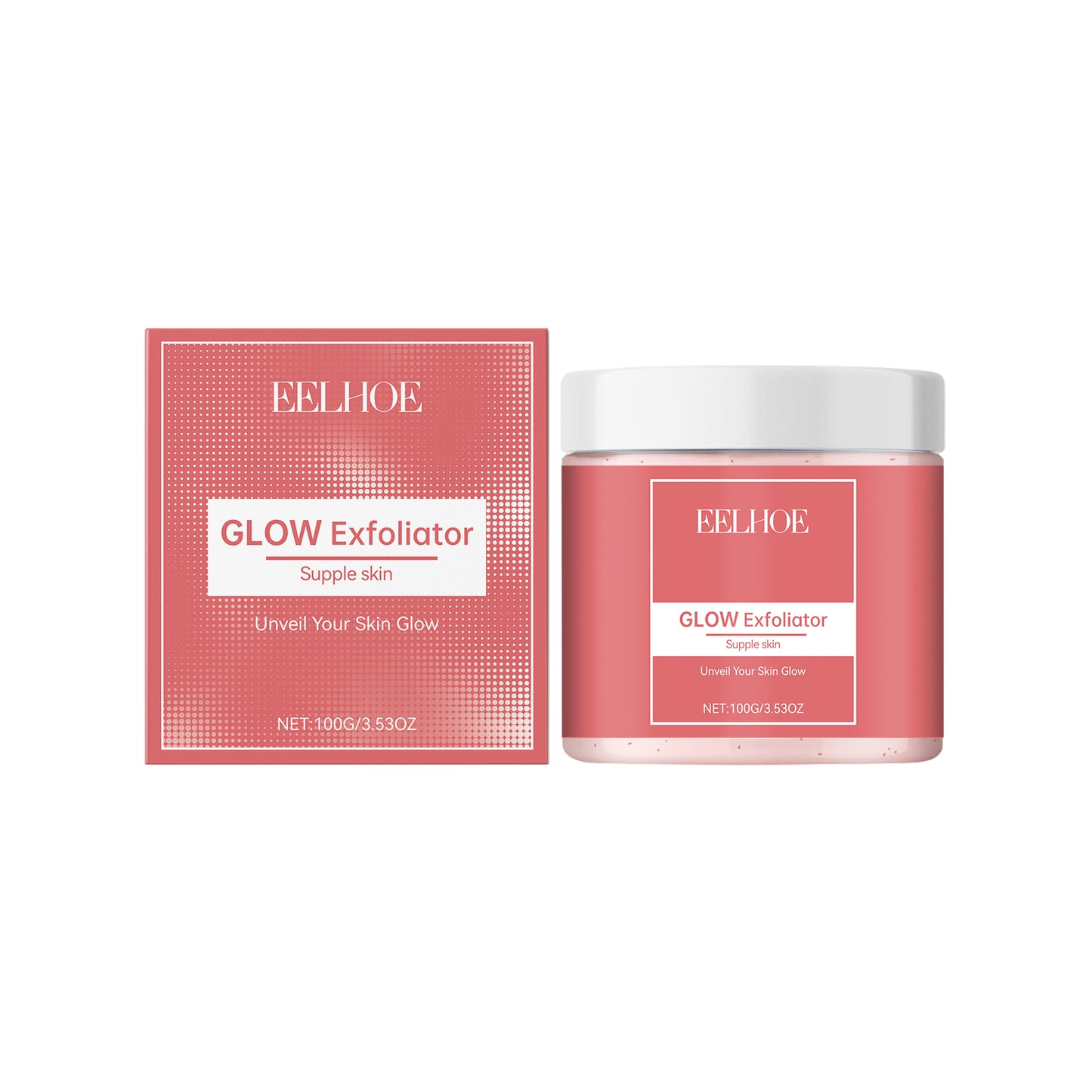 Brightening Facial Scrub with Vitamin C & Shea Butter - Exfoliating Face Care