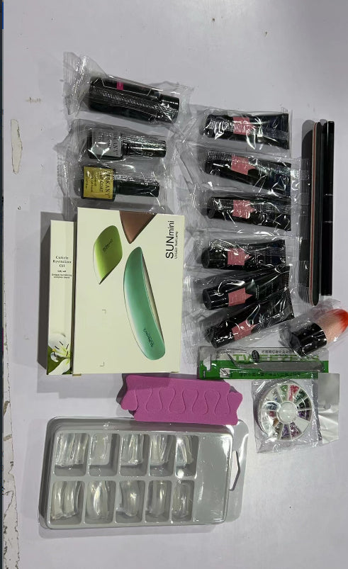 Nail Crystal Extension Gel Set for Nail Art & Care - CJ