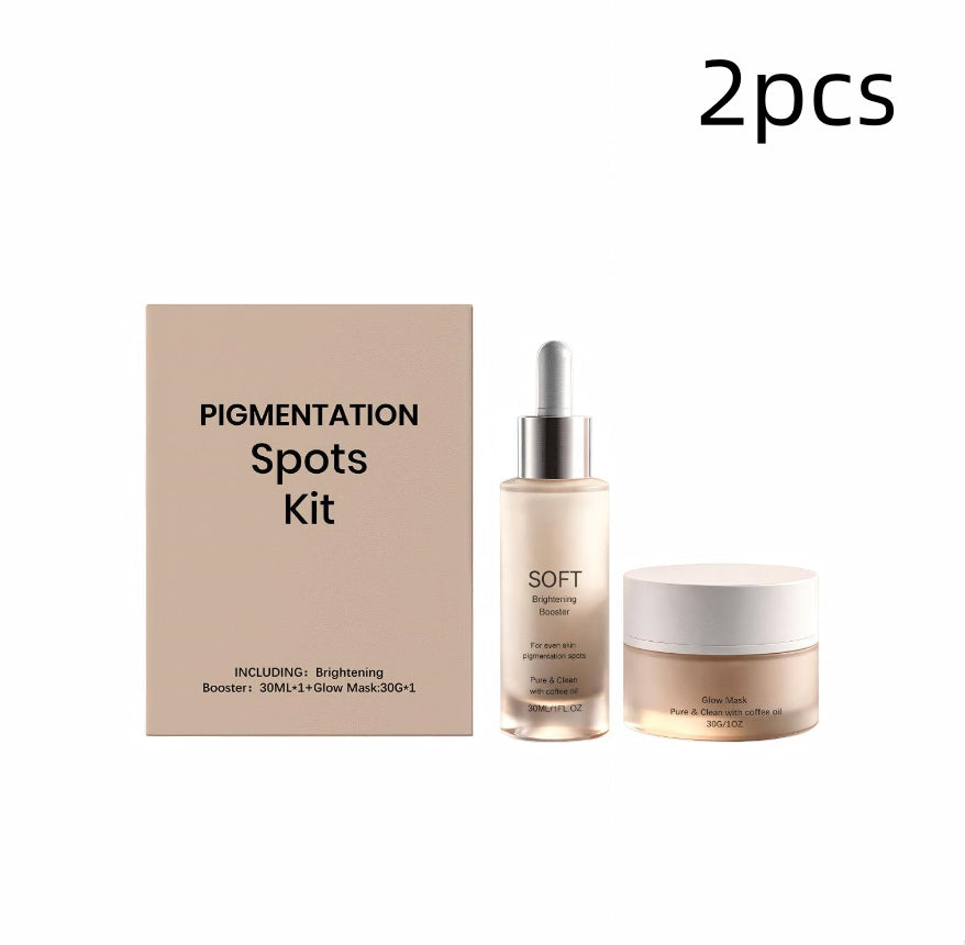 Facial Skincare Set with Serum and Mask for Radiant, Nourished Skin