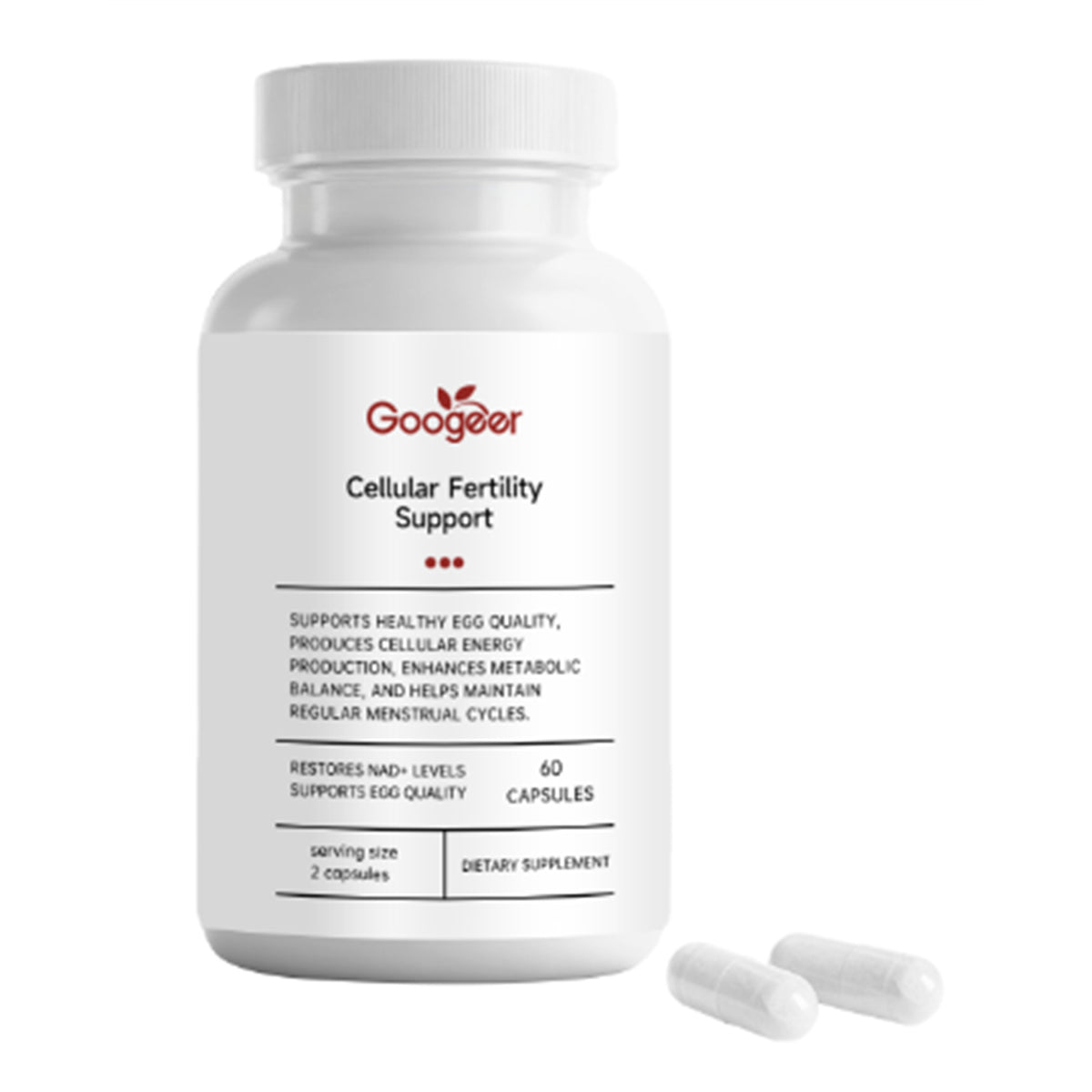 NAD+ Cellular Energy Capsules - 60 Count