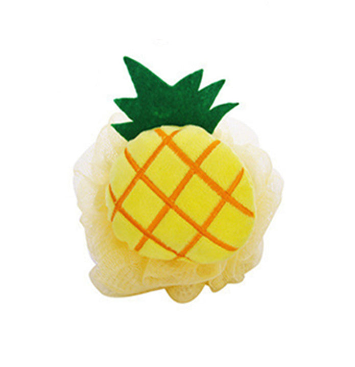 Cartoon Fruit Bath Towel Strawberry Style - PE, 1 Piece