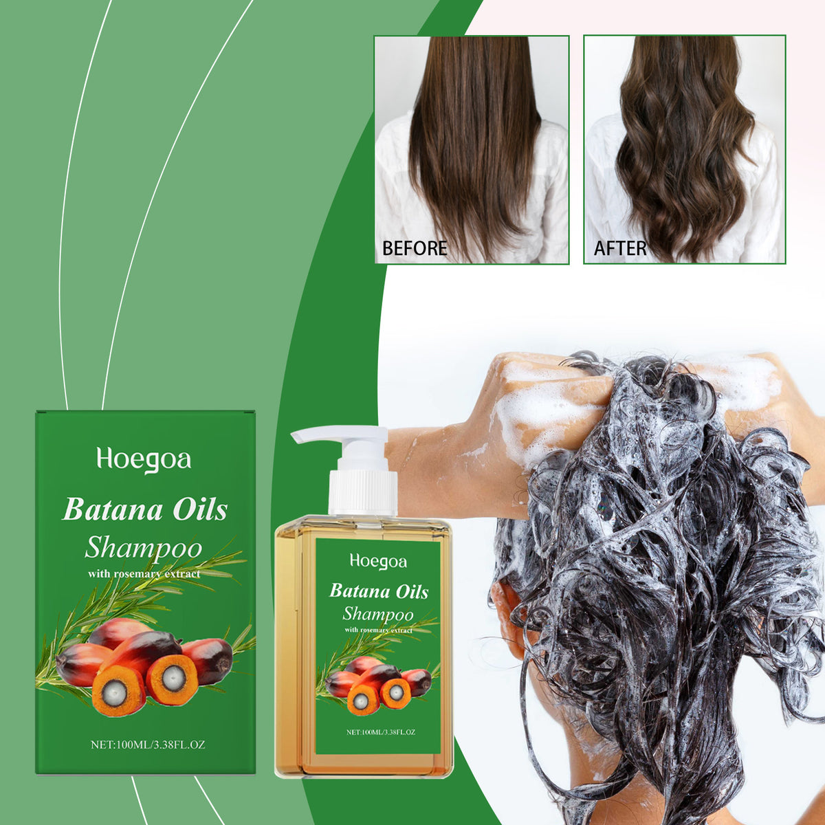 Batana Hair Shampoo 100ml - Gentle Cleanse & Nourish