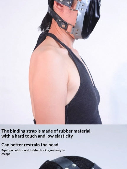 Adult Silicone Harness-Style Anal Plug and Mouth Gag Set - Training and Discipline