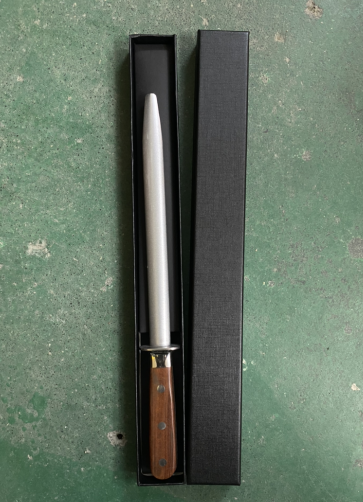 Stainless Steel Knife Sharpening Rod 350mm Professional Kitchen Tool