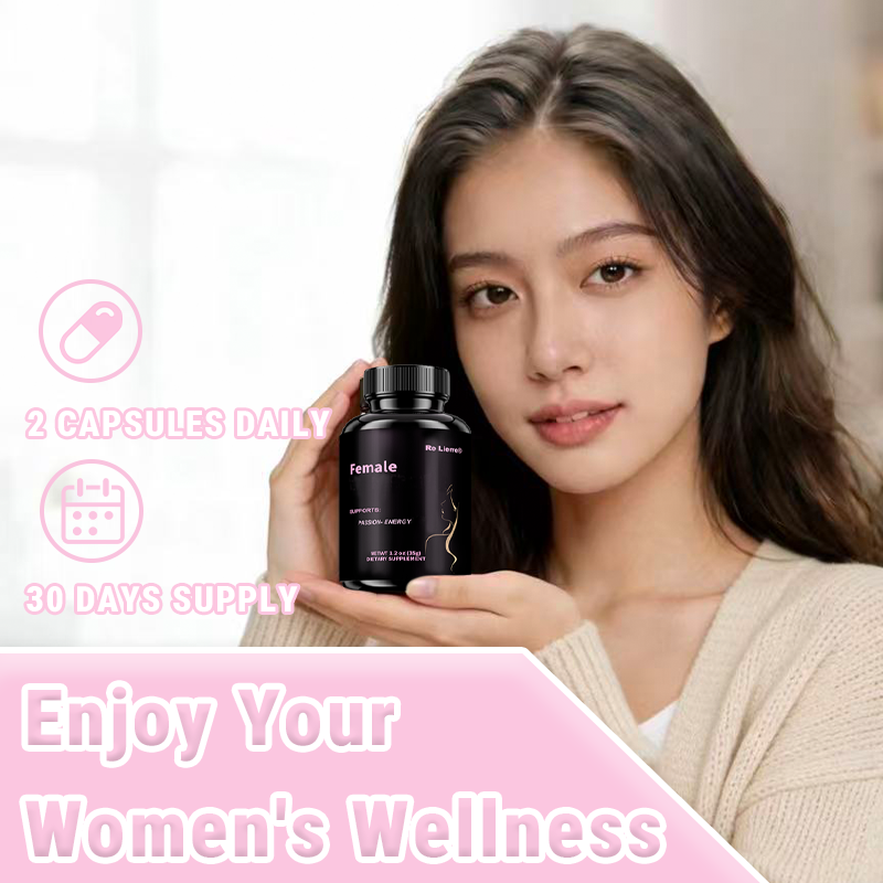 Women's Intimate Wellness Capsules - Natural Libido Support, 60 Count
