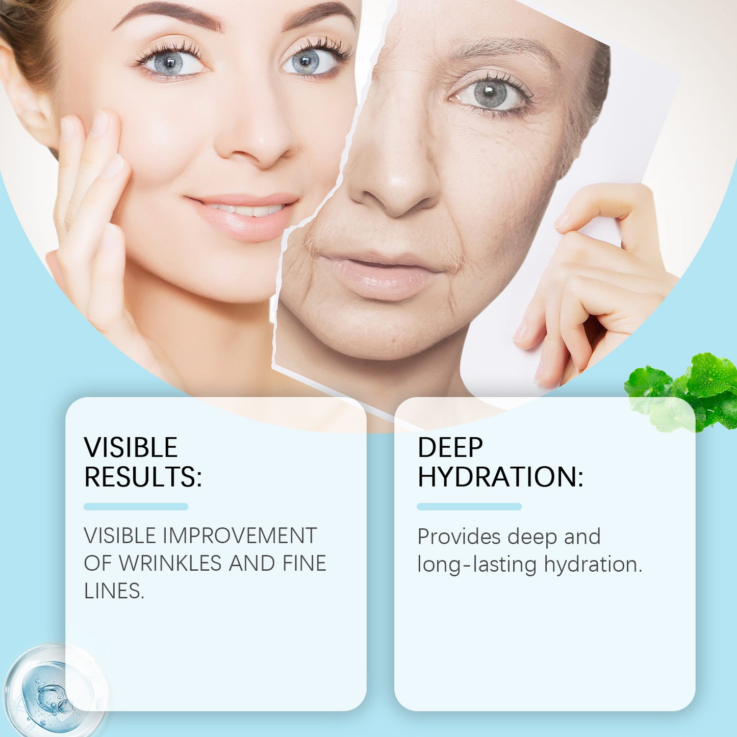 Centella Asiatica Hydrating Face Cream - Anti-Aging Moisturizer 100g