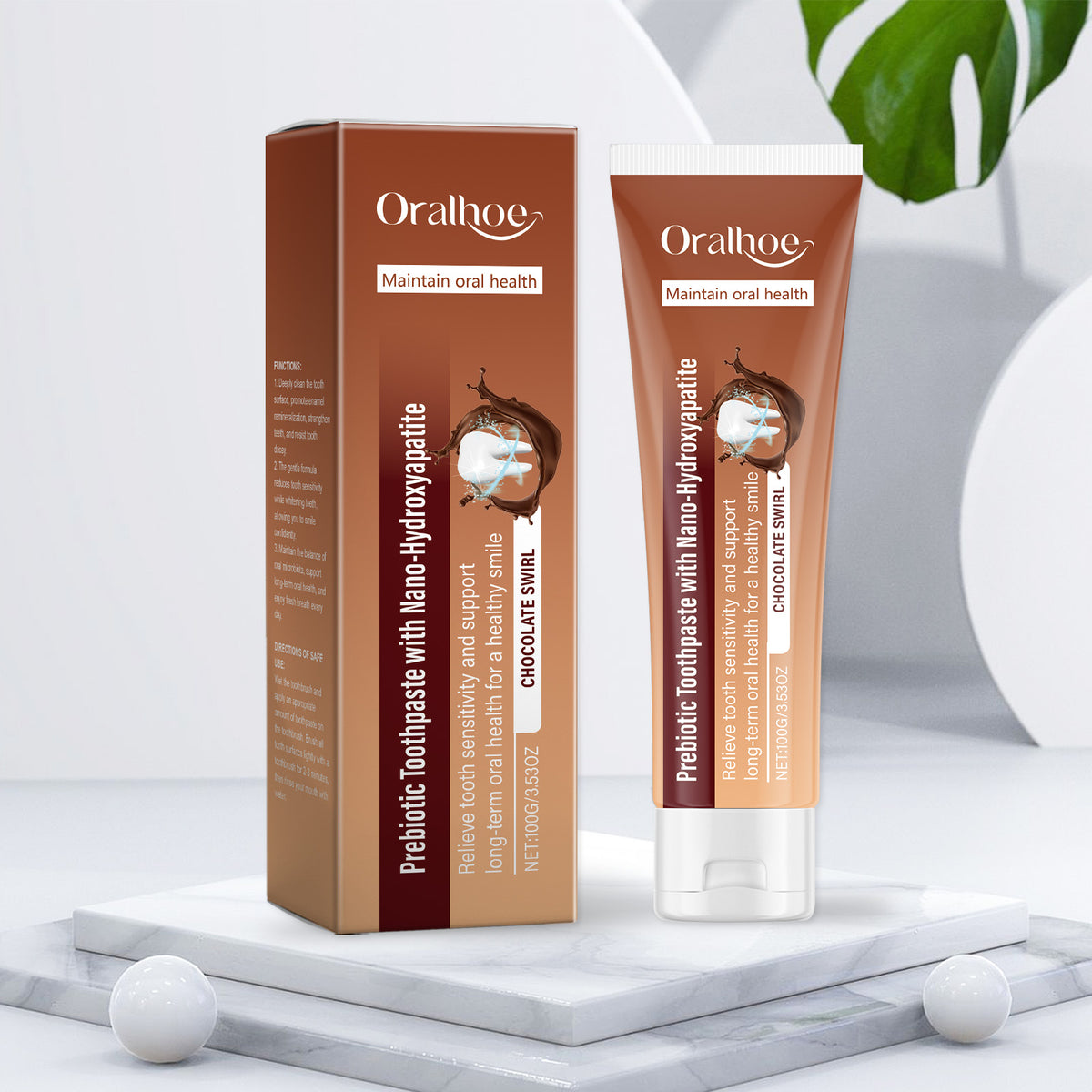Chocolate Flavor Anti Cavity Toothpaste 100g