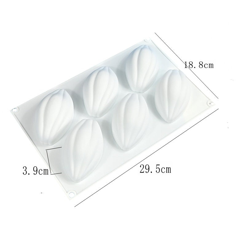 Silicone Fruit Candle Mold for Baking and Crafting - Assorted Shapes & Sizes