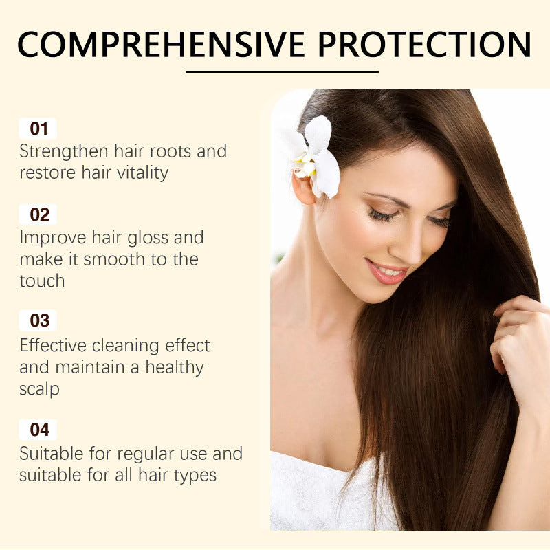 EELHOE Collagen Hair Care Set - Shampoo, Conditioner, Hair Mask & Oil