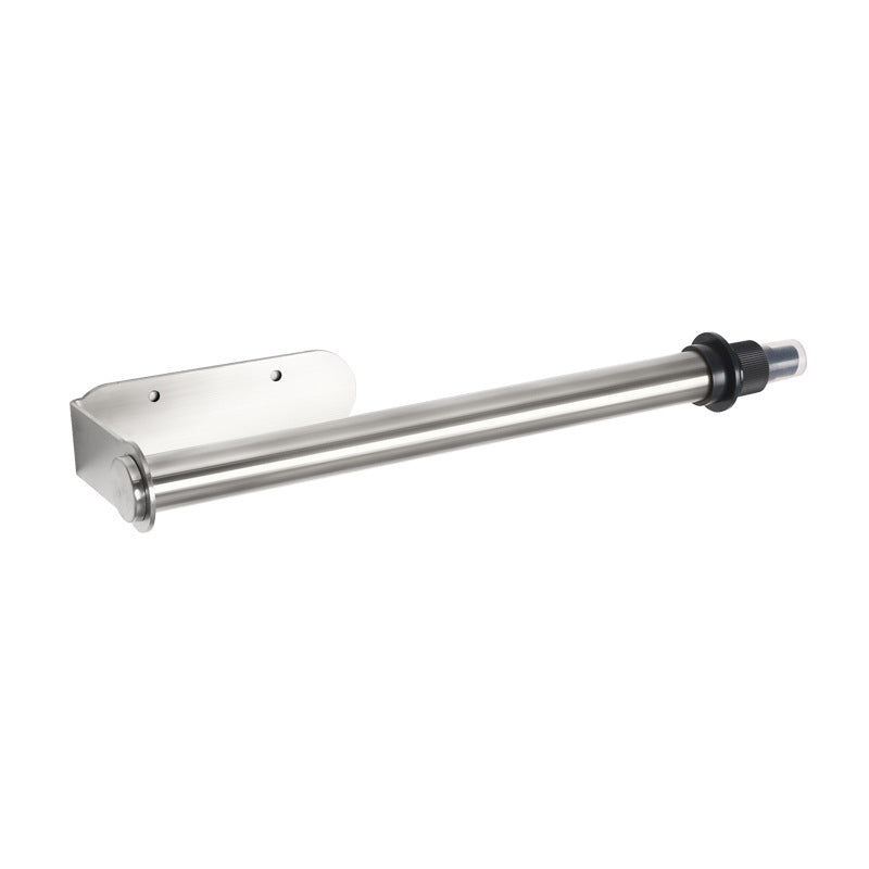 Punch-Free Stainless Steel Wall-Mounted Toilet Paper Holder - Modern Bathroom Storage