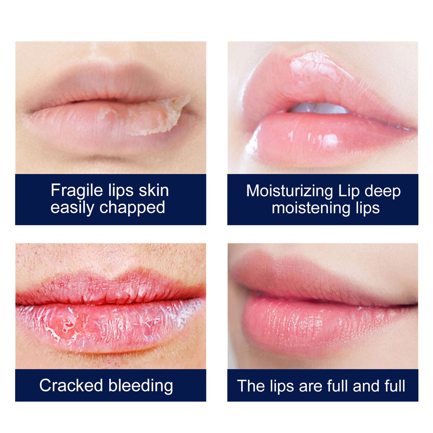 Men's Hydrating Lip Balm with Exfoliating & Anti-Chapping Benefits - 2.7g