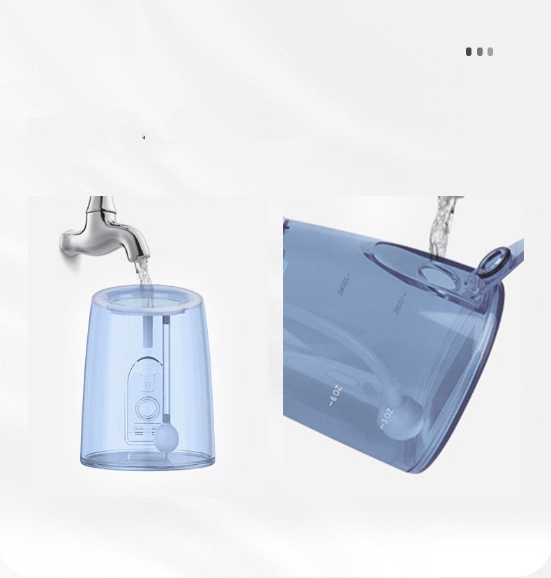 Portable Water Flosser Oral Irrigator with USB Charging and Custom Colors