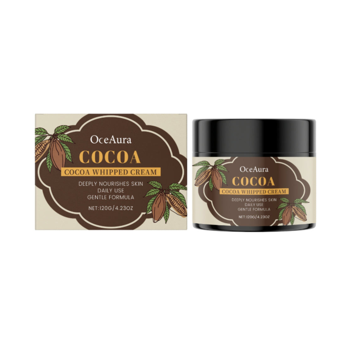 120G Body Moisturizer Cream Hydrating Shea & Coconut Oil Face Skin Care