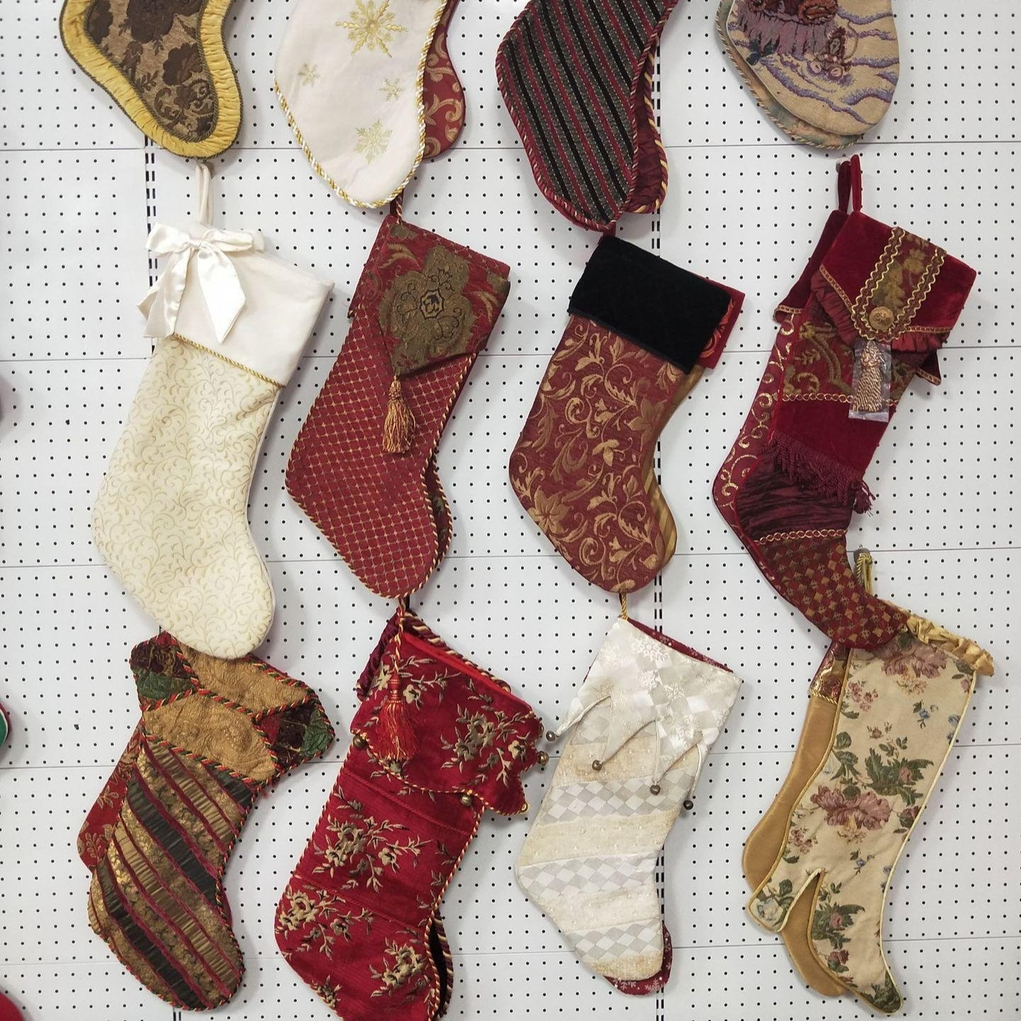 Large Christmas Stocking Ornament for Holiday Decor - 20 Inch European Style