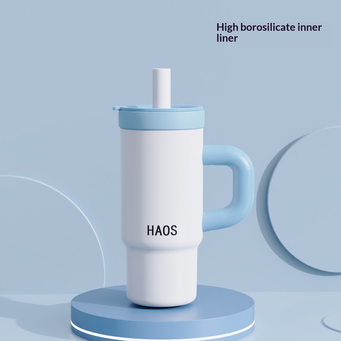 Large Capacity Insulated Drinkware - Keeps Drinks Cold & Hot, 500ML