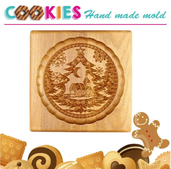 Cookie Cutter & Stamp Set for Baking - Provance Rose Style, Multiple Variants