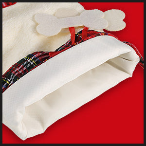 Buffalo Plaid Pet Stockings for Cats and Dogs - Christmas Hanging Decorations