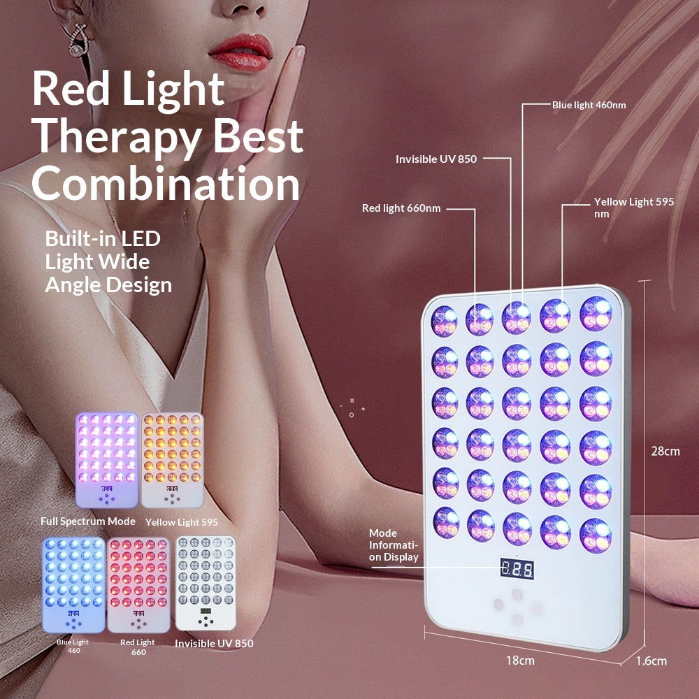 Portable LED Light Therapy Lamp for Skin Whitening & Acne Removal