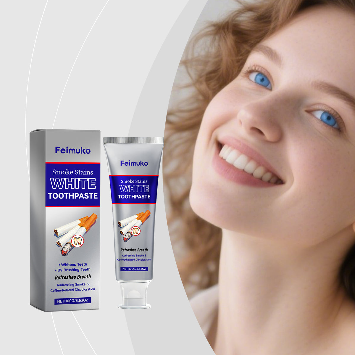 Whitening Stain Removal Toothpaste - 100g