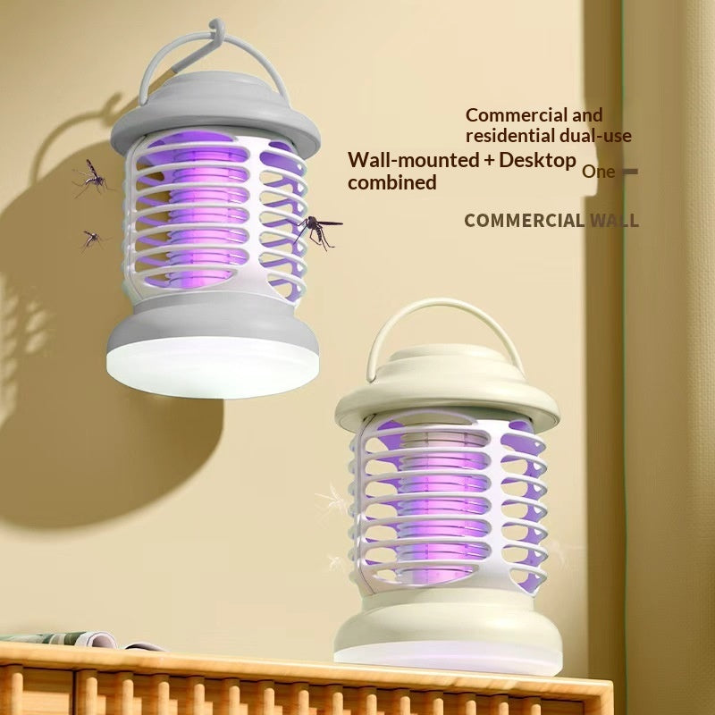 Outdoor Rechargeable Electric Mosquito Killer Lamp for Garden Patio