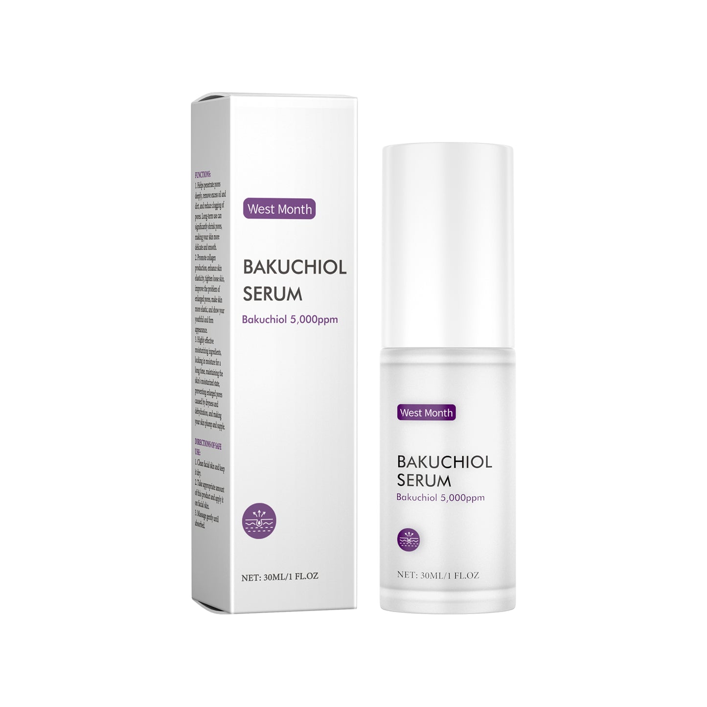 Hyaluronic Acid Moisturizing Facial Serum - 30ml Nourishing Skin Care