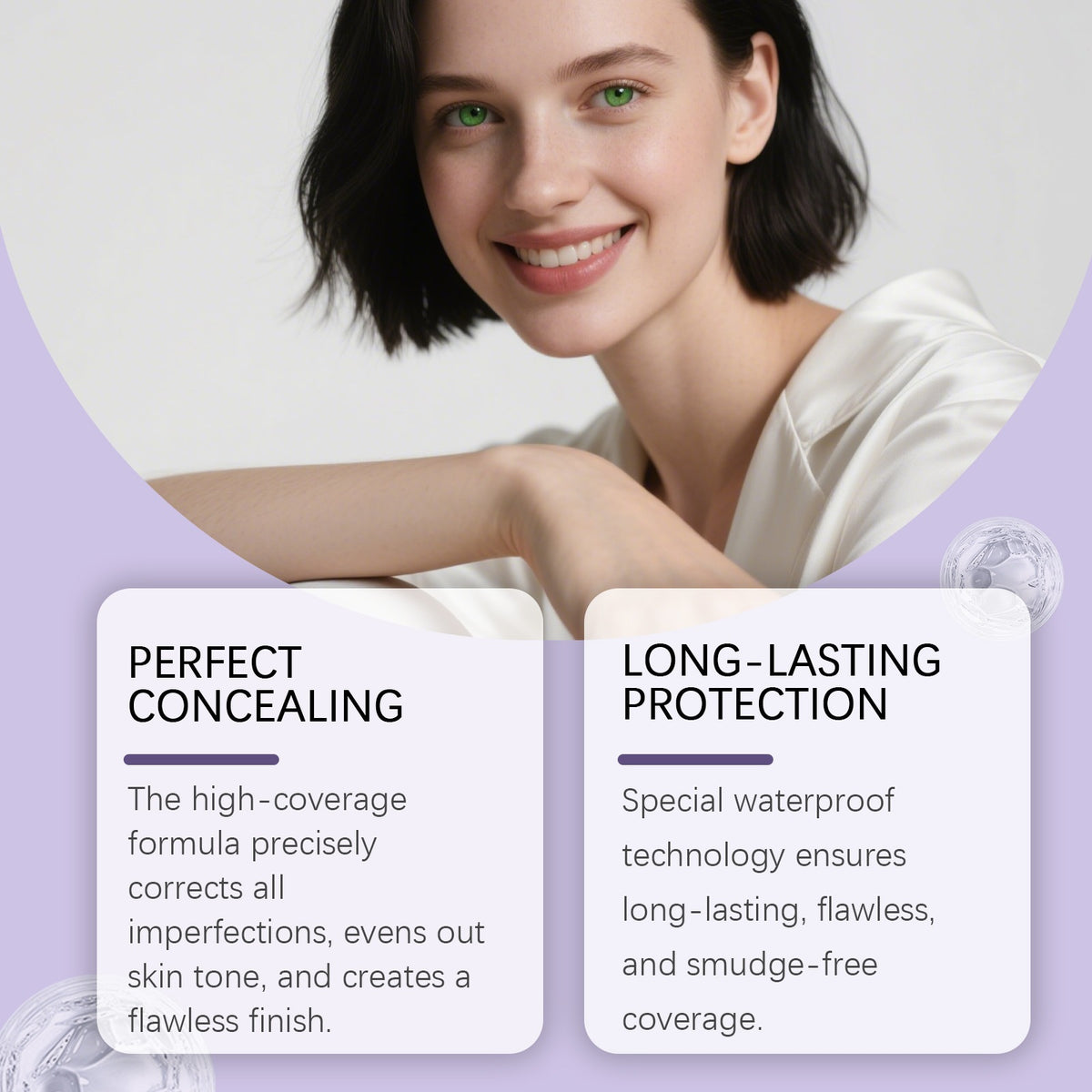 Long-Lasting Body Concealer - 70g Natural, Ivory, Medium Skin Tone