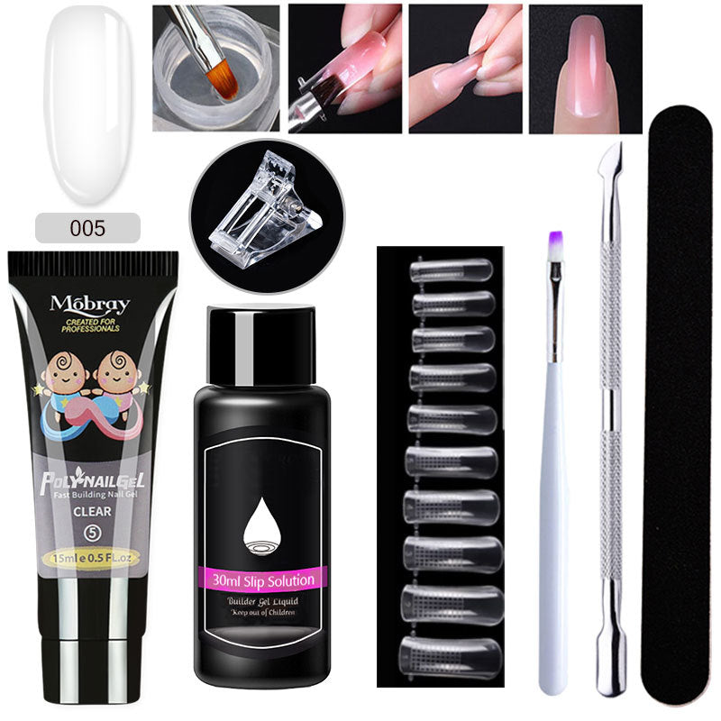 Nail Art Resin Extender Kit - 12 Colors