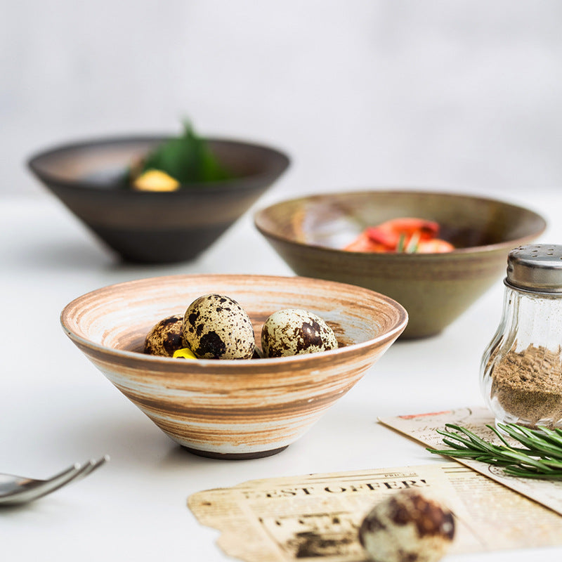 Small Ceramic Plate for Household Dining - Japanese Style, 5-Inch