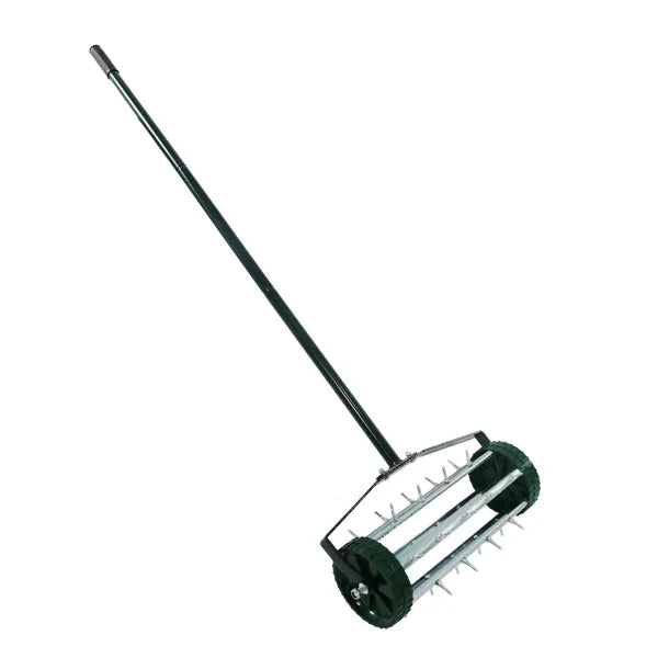 Heavy Duty Lawn Aerator with Long Handle - Soil Spike Gardening Tool