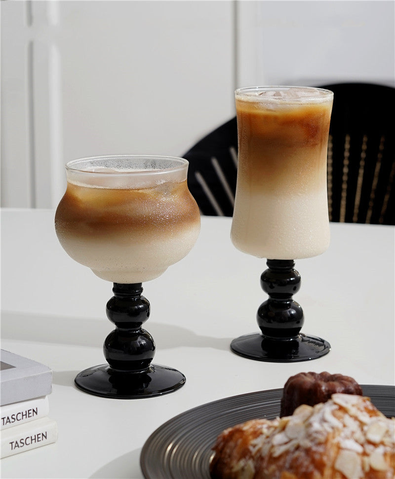 Nordic Style Heat-Resistant Glass Water Cup 301-400mL - Creative Drinkware