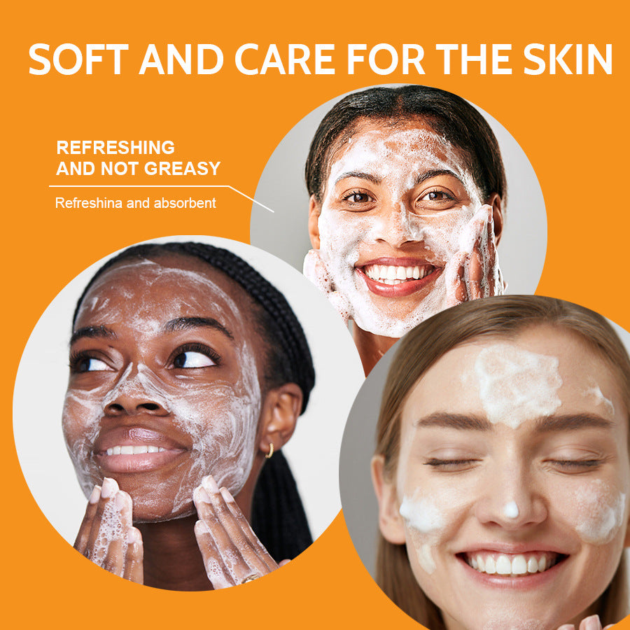 Turmeric Facial Cleansing Mousse - 100ml Gentle Brightening Wash