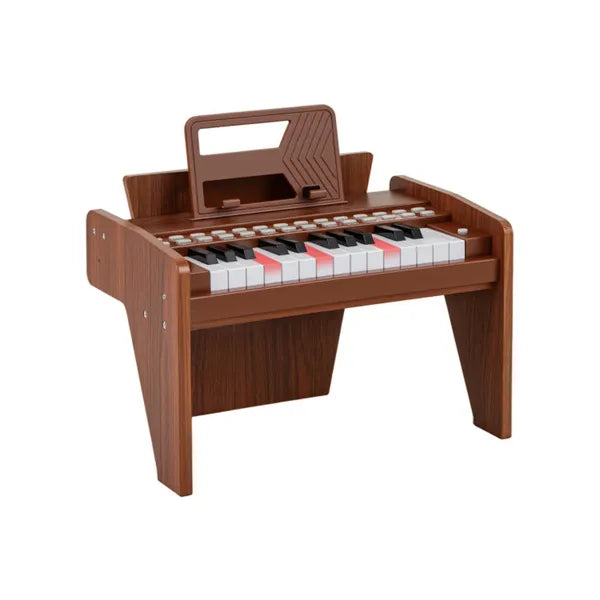 Mini Digital Piano for Kids - 25 Keys with Lighted Teaching Mode