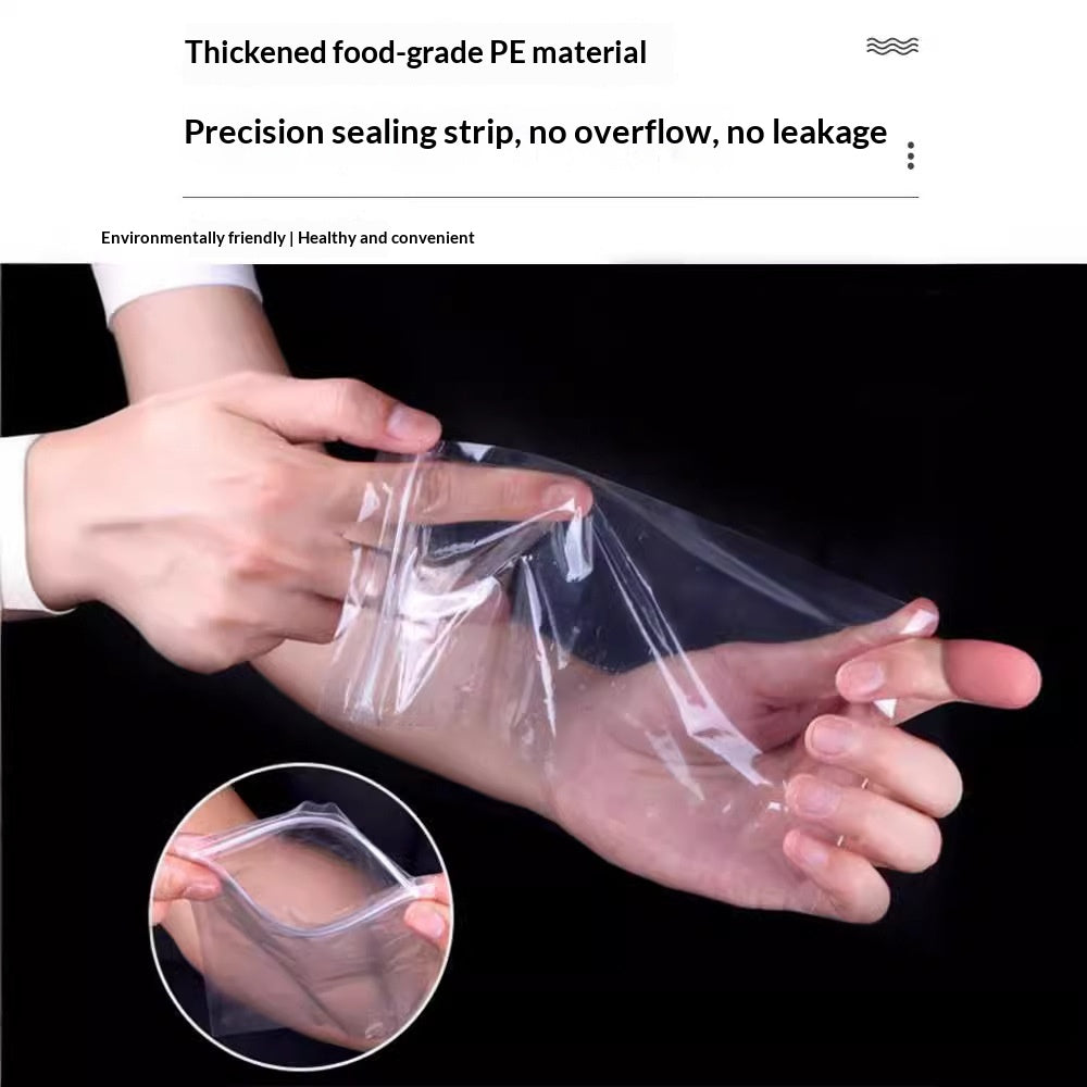 Food Storage Ice Packs and Bags Set - Reusable Freezer Packs with Funnel