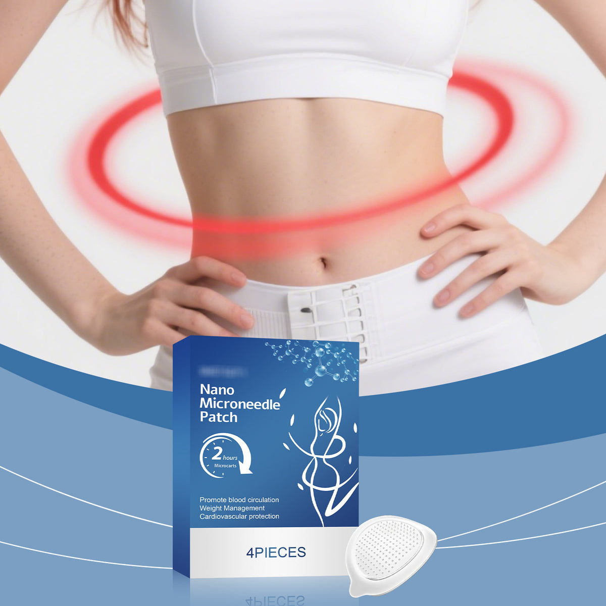 Body Skin Care Patch - 4 Piece Set