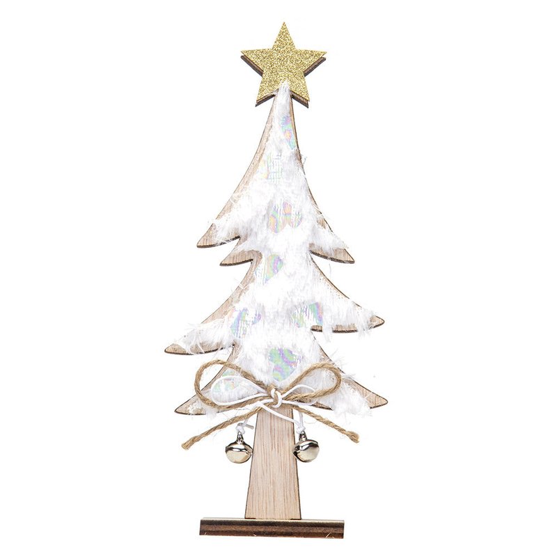 Decorative Christmas Wooden Ornaments Set - Unspecified Variants