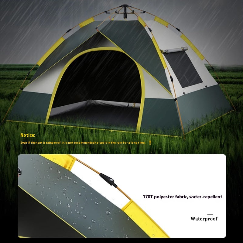 Automatic Camping Tent for 3-4 People - Quick Open Design
